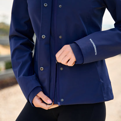 WEATHERBEETA PROTECT WATERPROOF RIDING JACKET NAVY