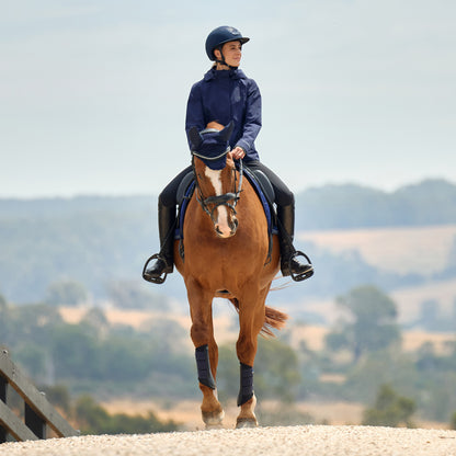 WEATHERBEETA PROTECT WATERPROOF RIDING JACKET NAVY