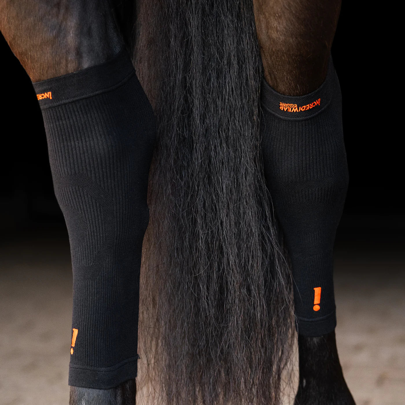 Incrediwear Equine Hoof Sock Set Black