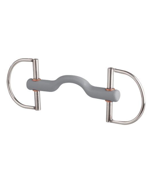 Beris D-Ring Tongue Port Bar Bit