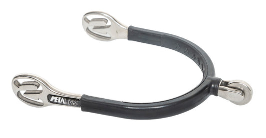 Metalab SS Rubber Spur - 4mm Round Rowel 30mm