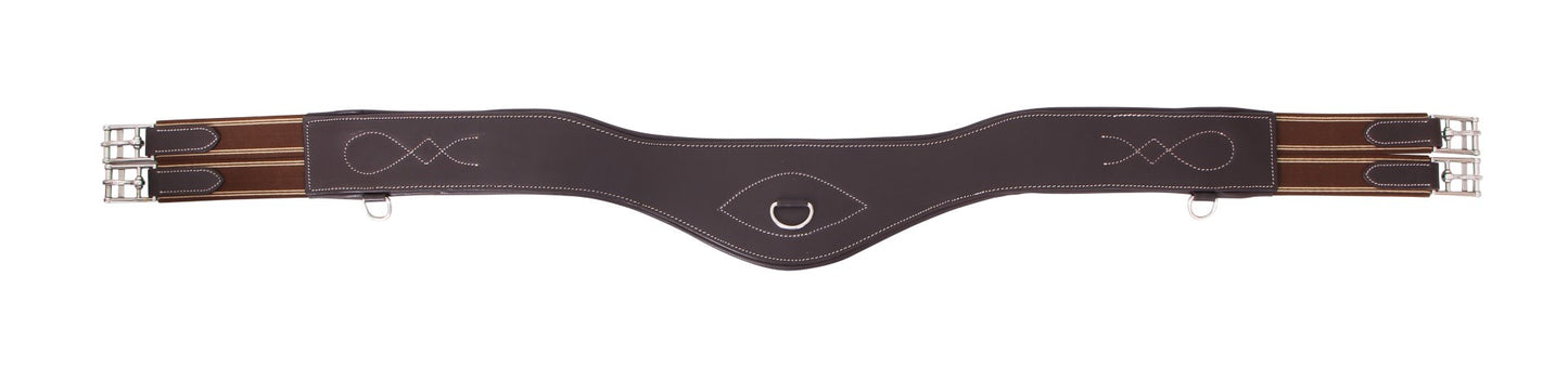 Cavallino Anatomic Leather Girth