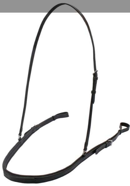 Platinum Straight Leather Breastplate