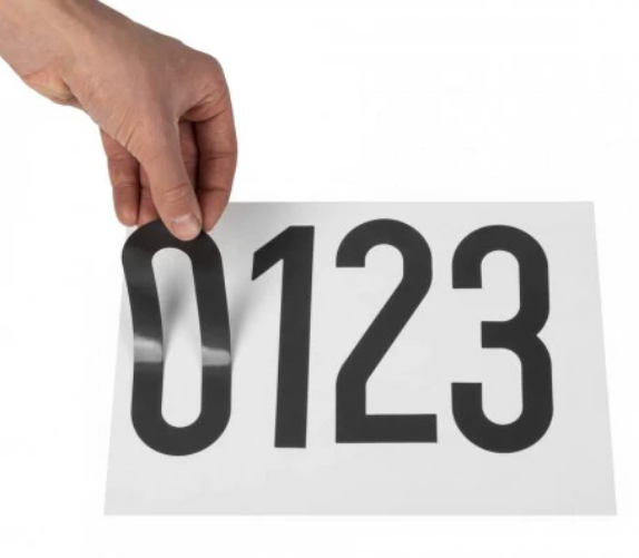 Roma Magnetic Back Numbers