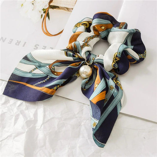 Printed Hair Scrunchie