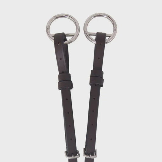 Platinum Martingale Forks w Spring Clasps