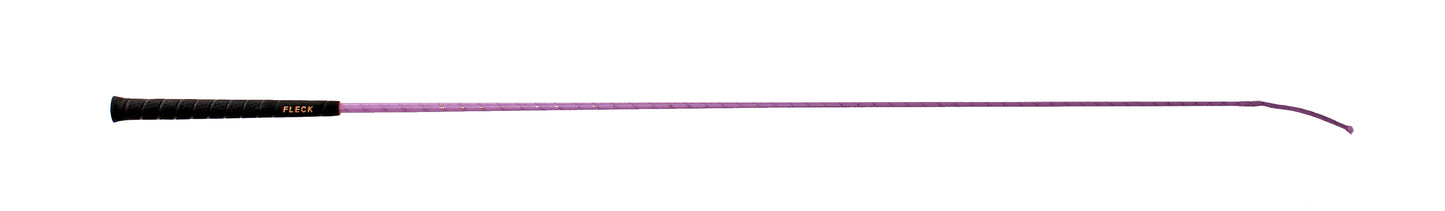 Fleck Dressage Whip Coloured with Grip