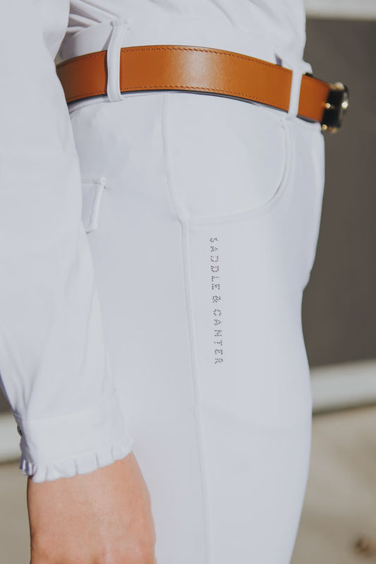 Saddle & Canter Chiara Show Breeches - White