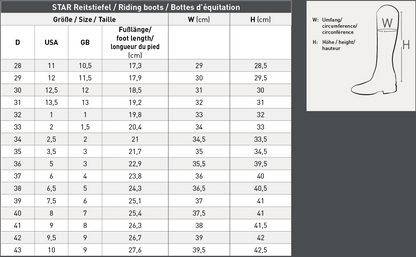 Star Ladies PVC Long Boots