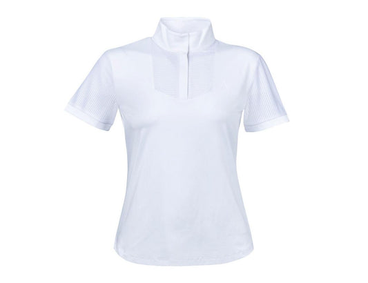 Dublin Black Paula Texture Trim Short Sleeve Comp Shirt