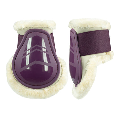 HZ Caliber Fetlock Boots - Purple Pony & Cob