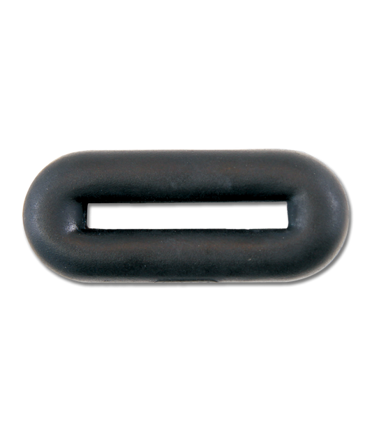 RUBBER MARTINGALE STOPS Black