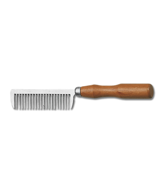 MANE PULLING COMB WITH HANDLE