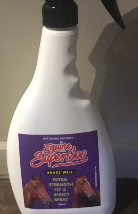 Equine Super Goo Extra Strength Fly and Insect Spray
