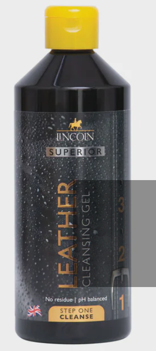 Lincoln Superior Leather Cleansing Gel Step 1