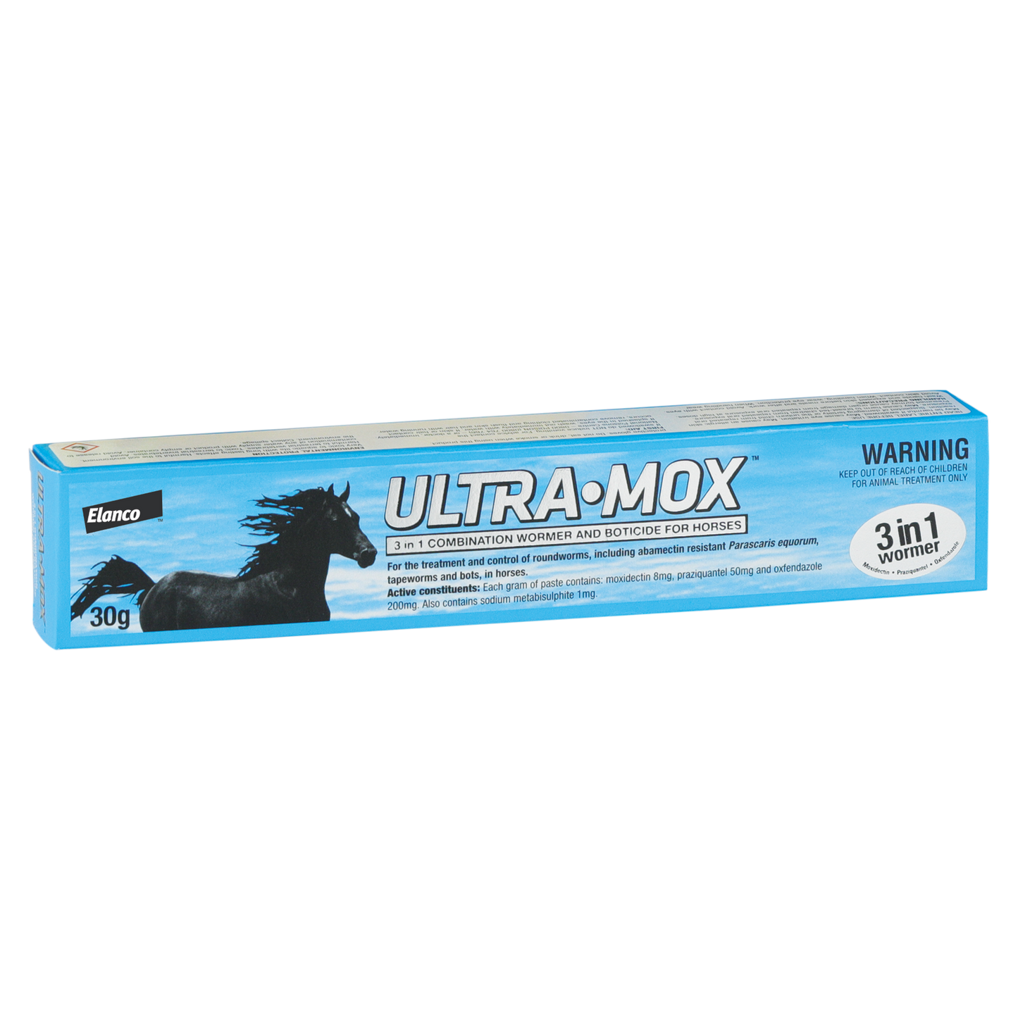 Ultramox 3-In-1 Equine Drench Paste