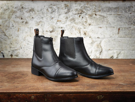 Dublin Foundation Zip Front Paddock Boots Childs