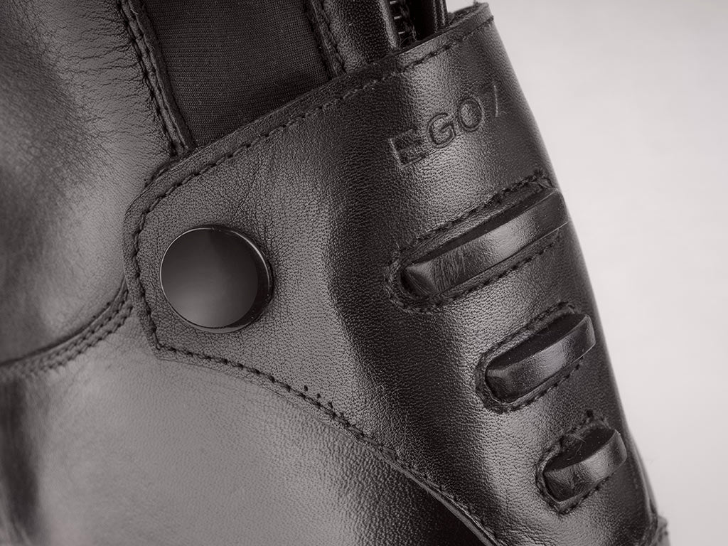 Ego7 Black size 40-45 Orion Long Leather Riding Boots