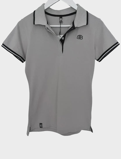 Beyond the Bit Stone Cotton Polo