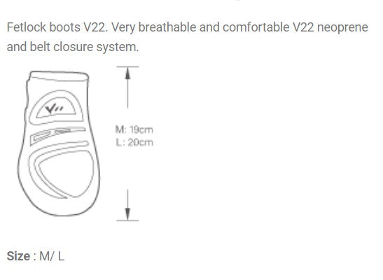 Lami-Cell V22 Open Hind Boots